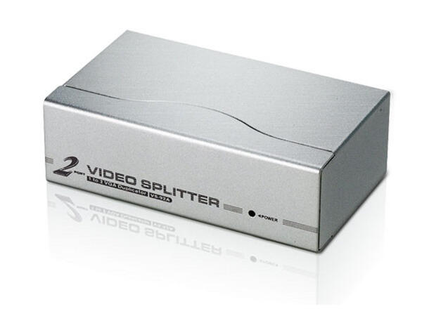 Aten Splitter 2-port VGA 1920x1440 @60Hz VGA | 350MHz båndbredde | VS92A