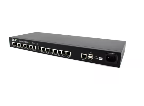 Digi ConnectPort TS16 MEI,Dual IPv4/IPv6 232 and MEI 232/422/485
