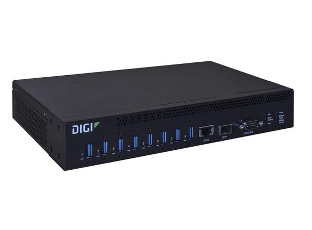 Digi AnywhereUSB  8 Plus 8 USB 3.1 ports Single 10M/100M/1G/10G E.net,single SFP+