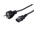 LinkIT strømkabel CEE7/7-C13 svart 2m PVC | 3 x 0,75 mm²