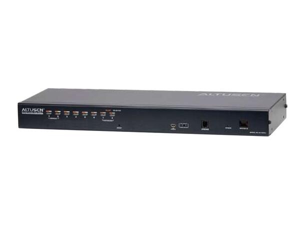 Aten KVM IP  8-PC 1-Bruker KH1508Ai USB, PS/2, Sun, RS232, Dasiy Chain