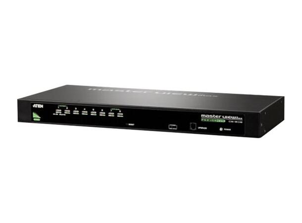 Aten KVM  8-PC 1-Bruker Rack CS1308 Switch Box | VGA | USB | PS/2