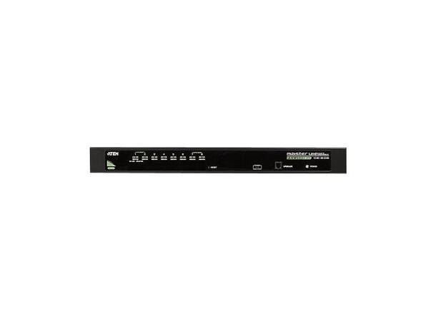 Aten KVM  8-PC 1-Bruker Rack CS1308 Switch Box | VGA | USB | PS/2
