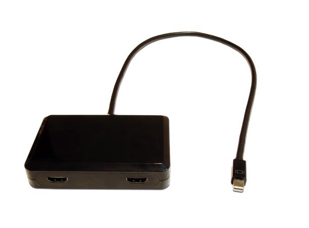 LinkIT Mini Displayport - 2 x HDMI hun Gir utvidet skrivebord