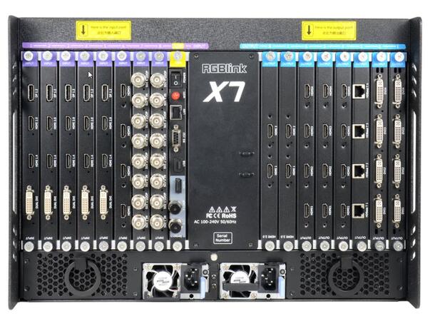 RGBlink X7 Universal Processor With multi-mode operations
