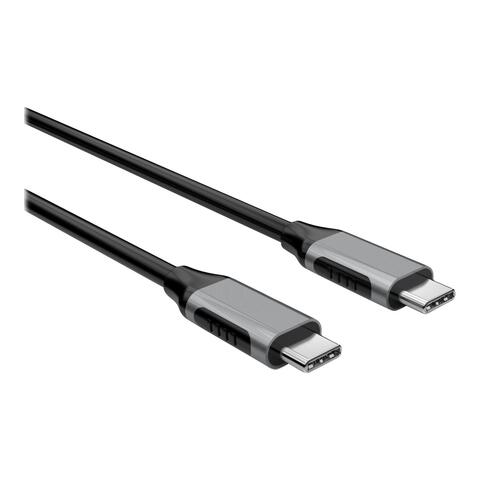 Elivi USB C til C kabel 3 meter Aktiv, Svart/Space Grey, 10gbps/100W