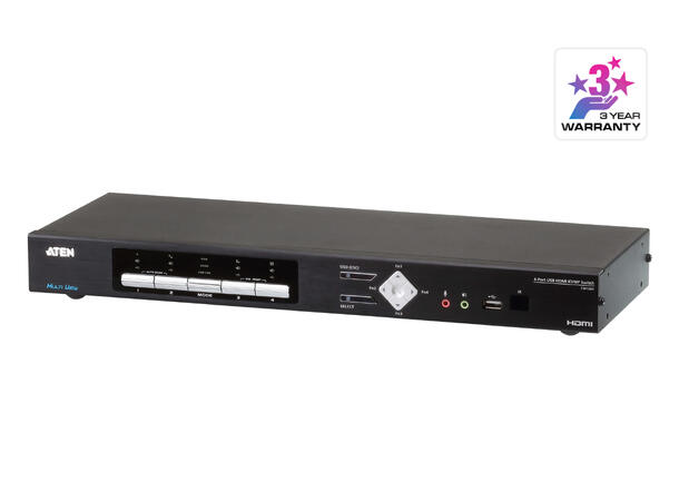 Aten KVM  4-PC MultiView CM1284 Switchbox | HDMI | 4K | USB