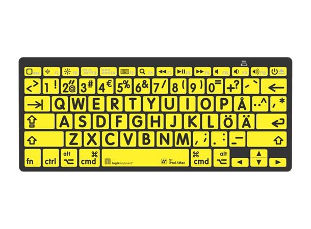 Logickeyboard XLPrint BT B/Y SE Mac Bluetooth Mini