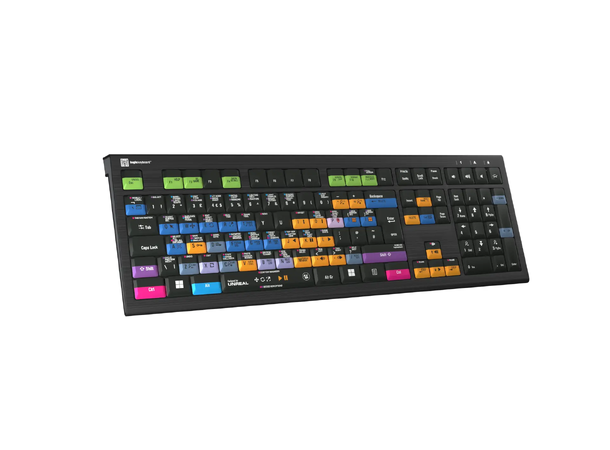 Logickeyboard Unreal Engine  PC UK PC Backlit ASTRA