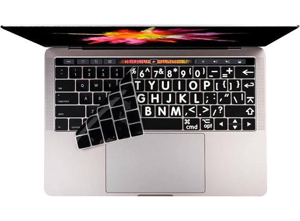 Logickeyboard XLPrint W/B MacB.skin UK MacBook Pro 2016