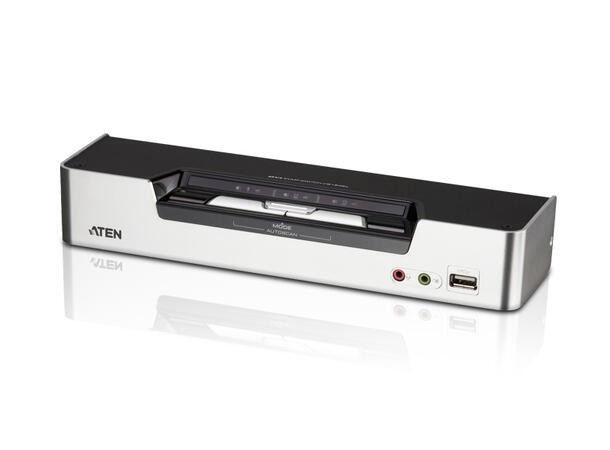 Aten KVM  2-PC 1-User CS1642A Switch Box | Dual DVI-I | Daisychain