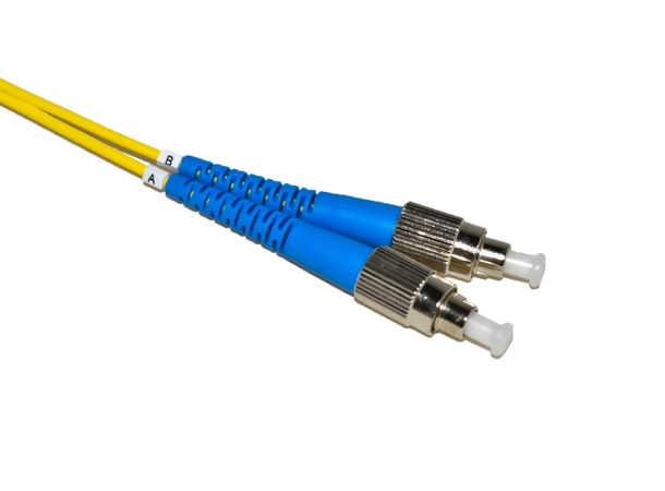LinkIT fibersnor OS2 SC/FC 10m Duplex | SM | LSZH | Yellow