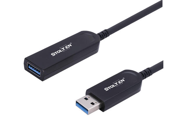 Stoltzen AOC USB 3.2 A-A Extension 15 m 10Gbps Gen2 | USB 3.0/2.0/1.1 compatible