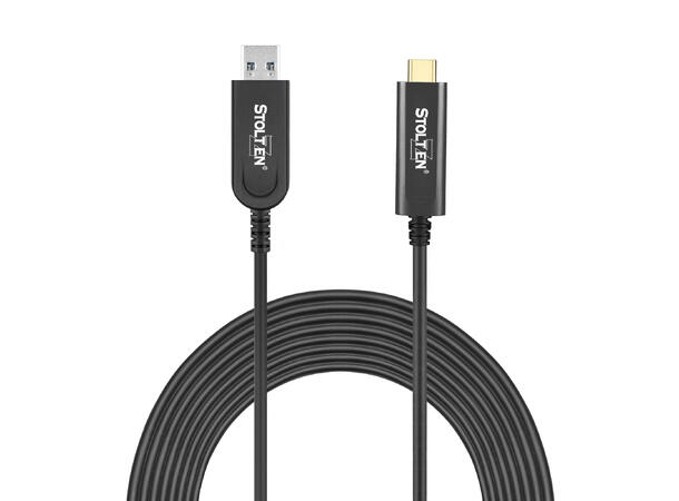 Stoltzen AOC USB 3.2 10 Gbps A-C 7,5 m Gen2 | Compatible with 3.0/2.0/1.1