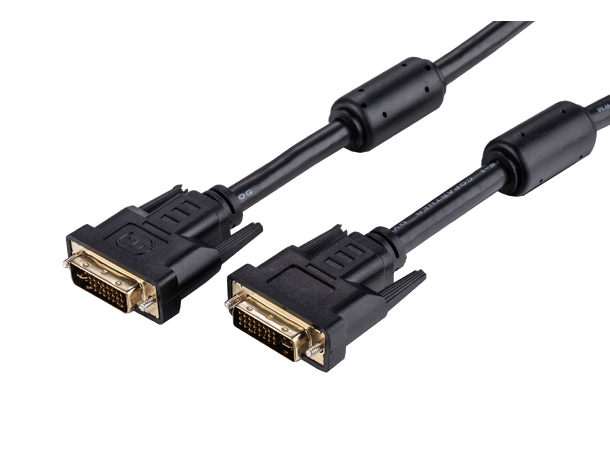 LinkIT DVI-I kabel Dual Link M/M 3 m Can transmit digital + analogue signals 