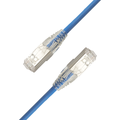 LinkIT F/UTP SlimPatch Cat6a blue 10m AWG 28 | LSZH | Snagless | OD 4.7mm