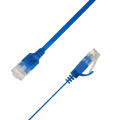 LinkIT Flat U/UTP Cat6a bl&#229; 3m AWG  34/7 | PVC | 1x4mm