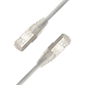 LinkIT SlimPatch F/UTP Cat6a gr&#229; 4m AWG 28/1 | LSZH | 4.7mm