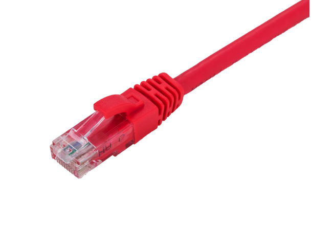 LinkIT U/UTP Patch Cat6 red 1m AWG 24 | LSZH | Snagless 