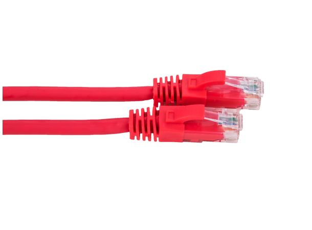 LinkIT U/UTP Patch Cat6 red 1m AWG 24 | LSZH | Snagless 