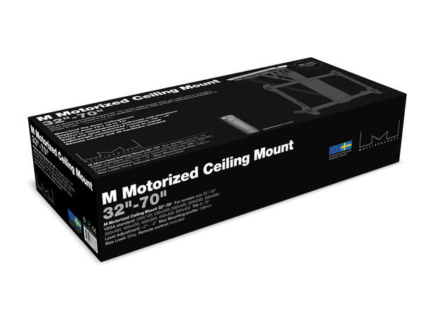 M Motorized Ceiling Mount 32"-70" 