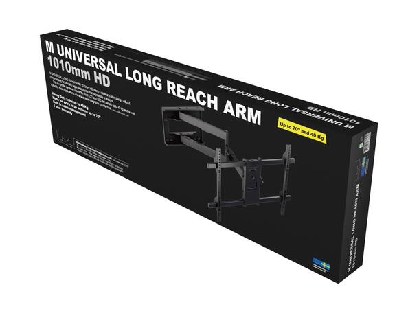 M Universal Long Reach Arm 1010mm HD Single 