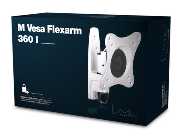 M VESA Flexarm 360 I Black 75 100 200 