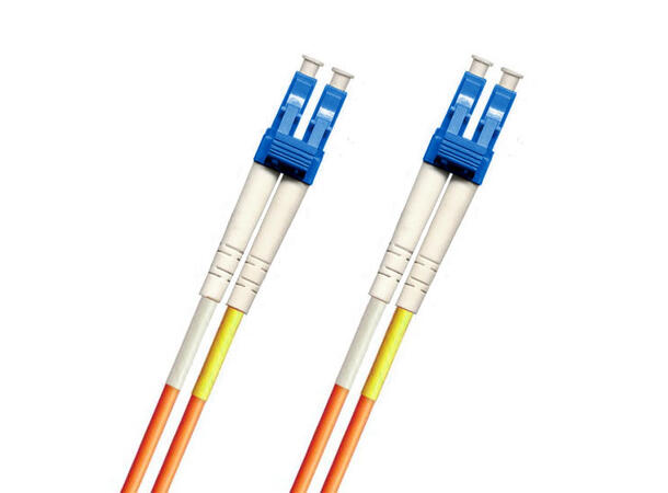 LinkIT fiber patch OS2 LC/LC 3m Duplex | SM | LSZH | Orange 