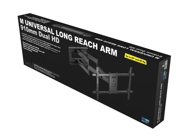 M Universal Long Reach Arm 910mm HD, Dua 