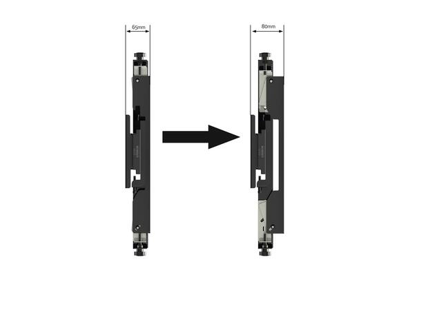 Multibrackets Pro Adjustable arms 400 