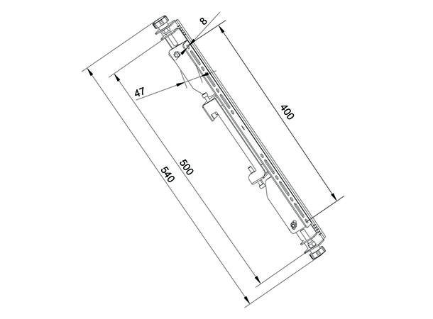 Multibrackets Pro Adjustable arms 400 