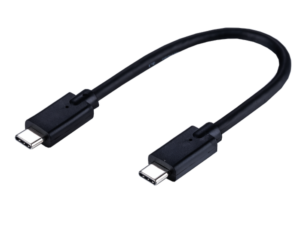 LinkIT USB 3.1 Type C - C black 0.2 m Gen.2 10Gbps| 100W 