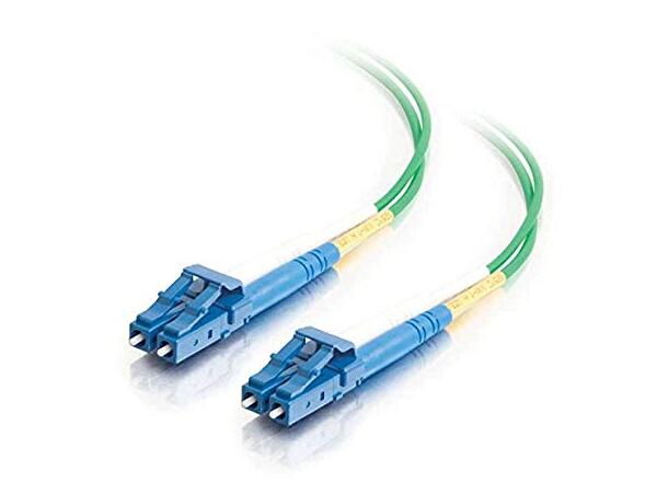 LinkIT fiber patch OS2 LC/LC 5m Duplex | SM | LSZH | Green 