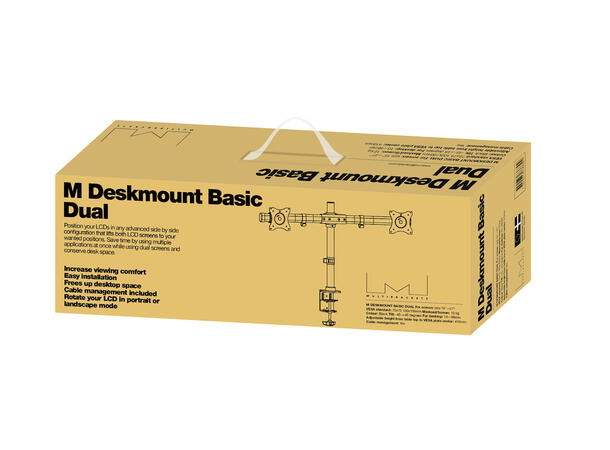 Multibrackets Deskmount Basic Dual 