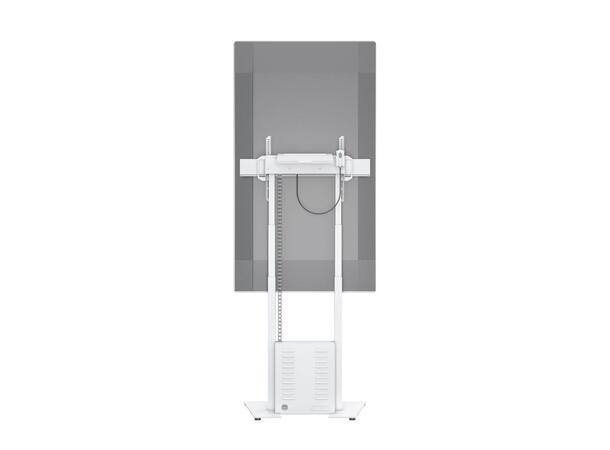 M Motorized Floorbase Incl cabinet & camerashelf 120kg White 