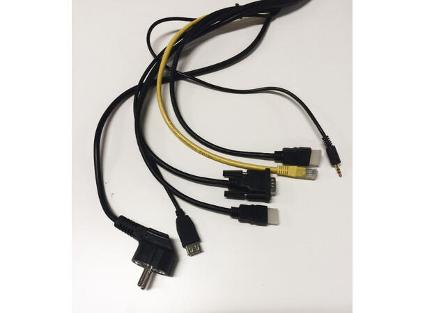 LinkIT LB2B Cable Cubby Black 2xAC 6 x cable gLande 2 x power 