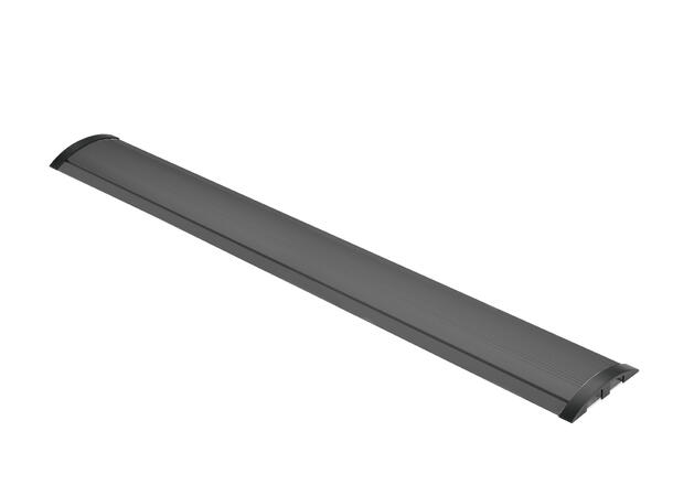 Stoltzen TALOS GS200B Floor rail 200 cm Skirting H: 2.2cm W: 13.9cm - Matt svart 