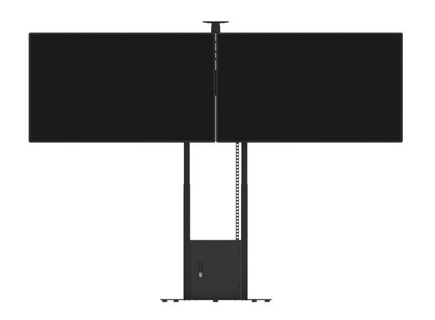 M Motorized Floorbase Dual Screen incl cabinet & cam-shelf 120kg 