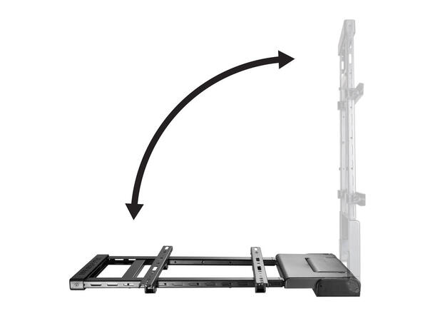 Multibrackets Veggfeste motorisert 30Kg Svart, 400x400 32-60" 