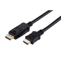 LinkIT DisplayPort till HDMI 1 m 4K x 2K@30Hz 28 AWG svart
