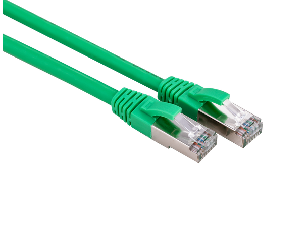 LinkIT S/FTP Patch Cat6a green 2m AWG 26/7 | LSZH | Snagless 