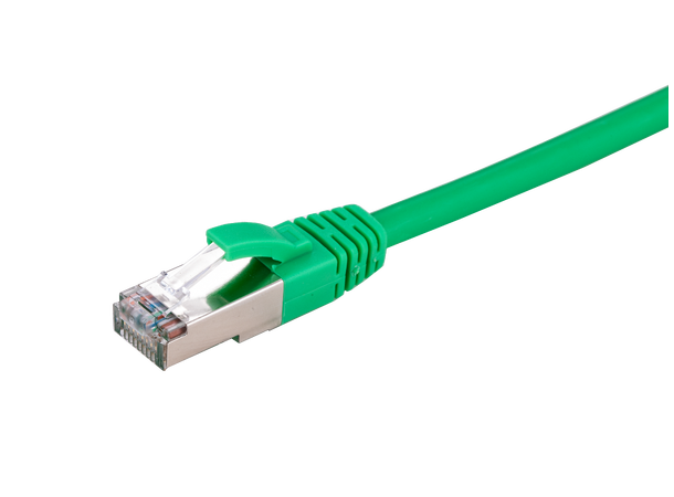 LinkIT S/FTP Patch Cat6a green 2m AWG 26/7 | LSZH | Snagless 