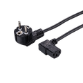 LinkIT Power Cable CEE 7/7-C13 black 5m Right angled | 3x1.00 mm&#178; | LSZH