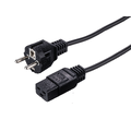LinkIT Power Cable CEE7/7 - C19 black 1m LSZH | 3x1,50mm&#178;