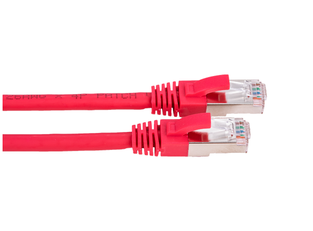 LinkIT S/FTP Patch Cat6a red 0.5m AWG 26/7 | LSZH | Snagless 