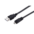 LinkIT USB 2.0 A - micro B black 5m Double screened 2 x28 / 2 x 24 AWG