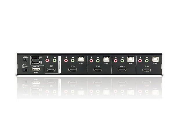 Aten KVM  4-PC 1-User CubiQ CS1794 Switch Box | HDMI | USB| Audio 