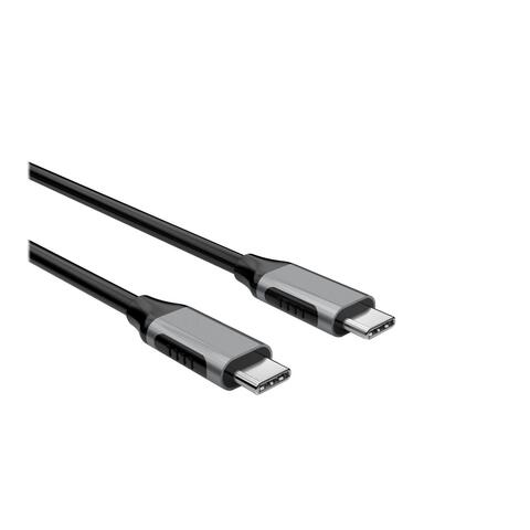 Elivi USB C till C kabel 1 meter Svart/Space Gr&#229;, 10gbps/100W