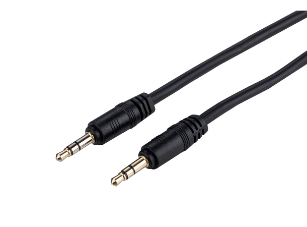 LinkIT Audio Cable MiniJack 3.5mm M-M 2m Extension cable straight plug at both en 