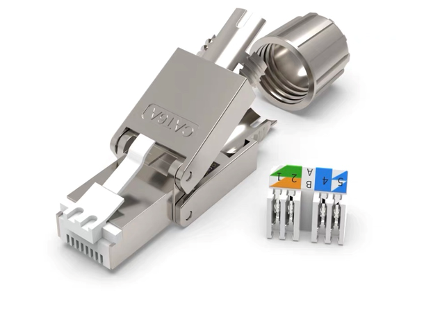 LinkIT Field Connector Cat.6A FTP/STP For solid wire AWG 23-26 